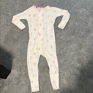 Magnetic Me Kids Footie - Soft Pink with Musical Animals